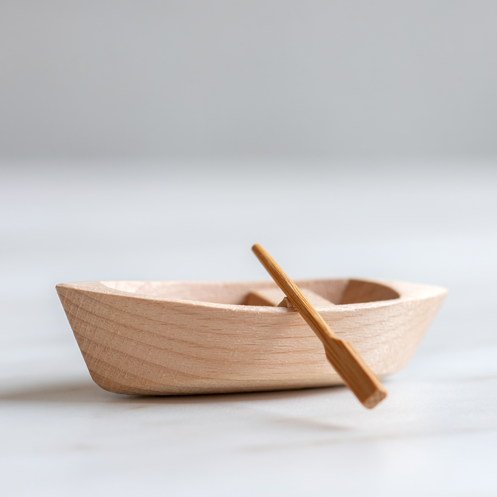 Toy boat oar
