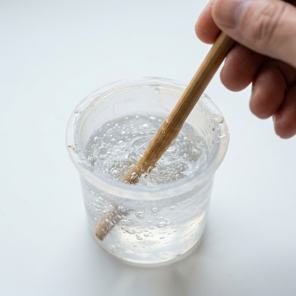 Mix resin or epoxy