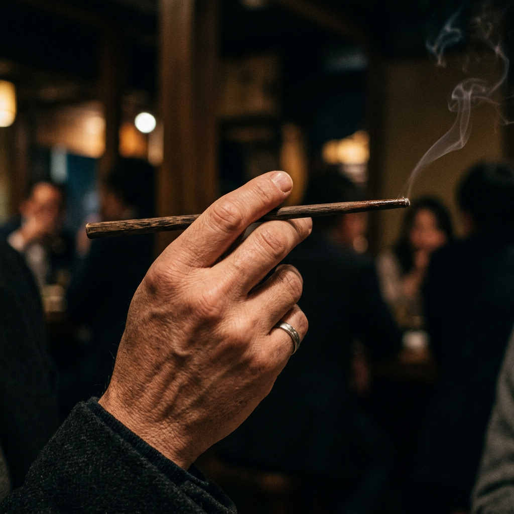 Pretend cigarette
