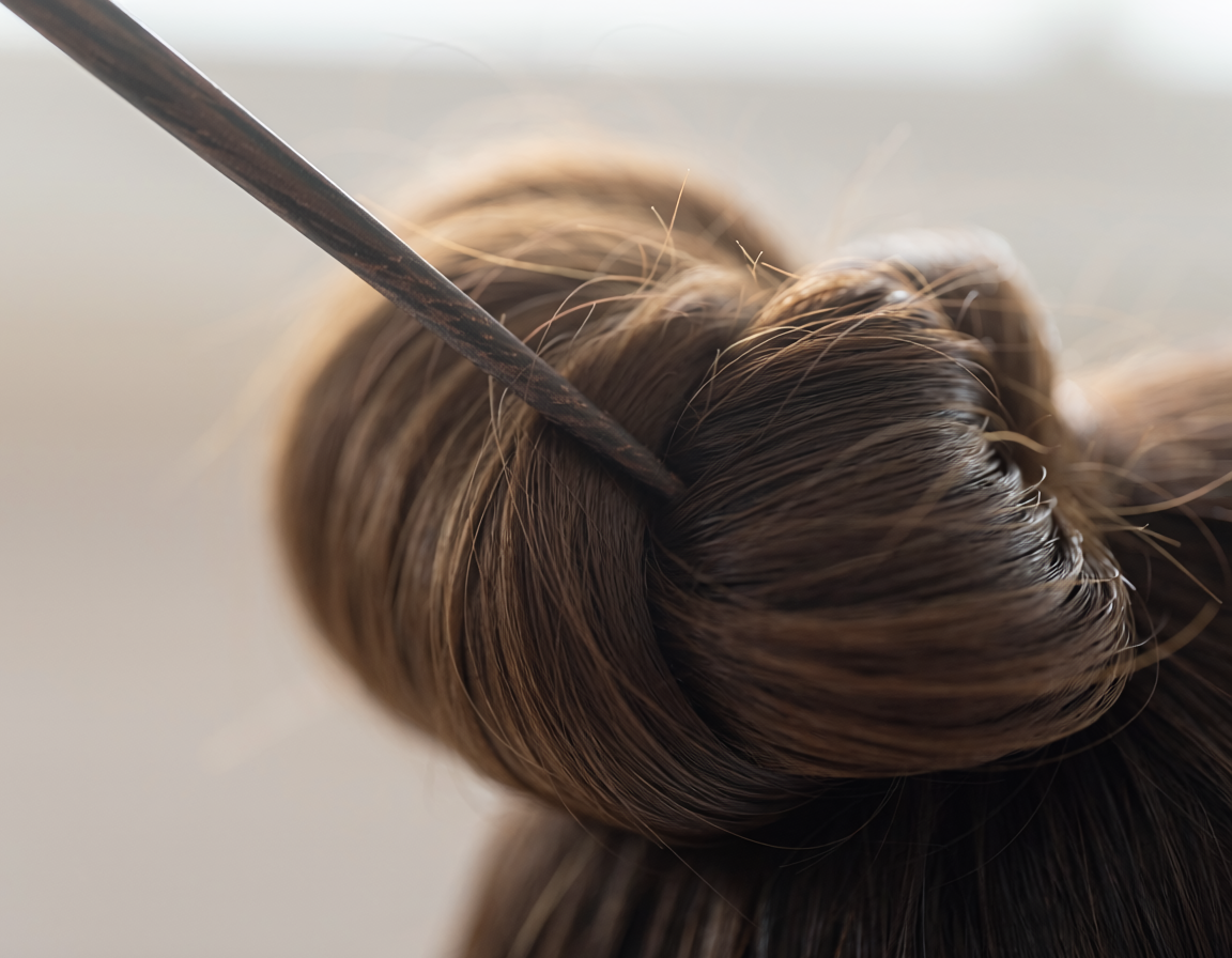 Emergency hair pin
