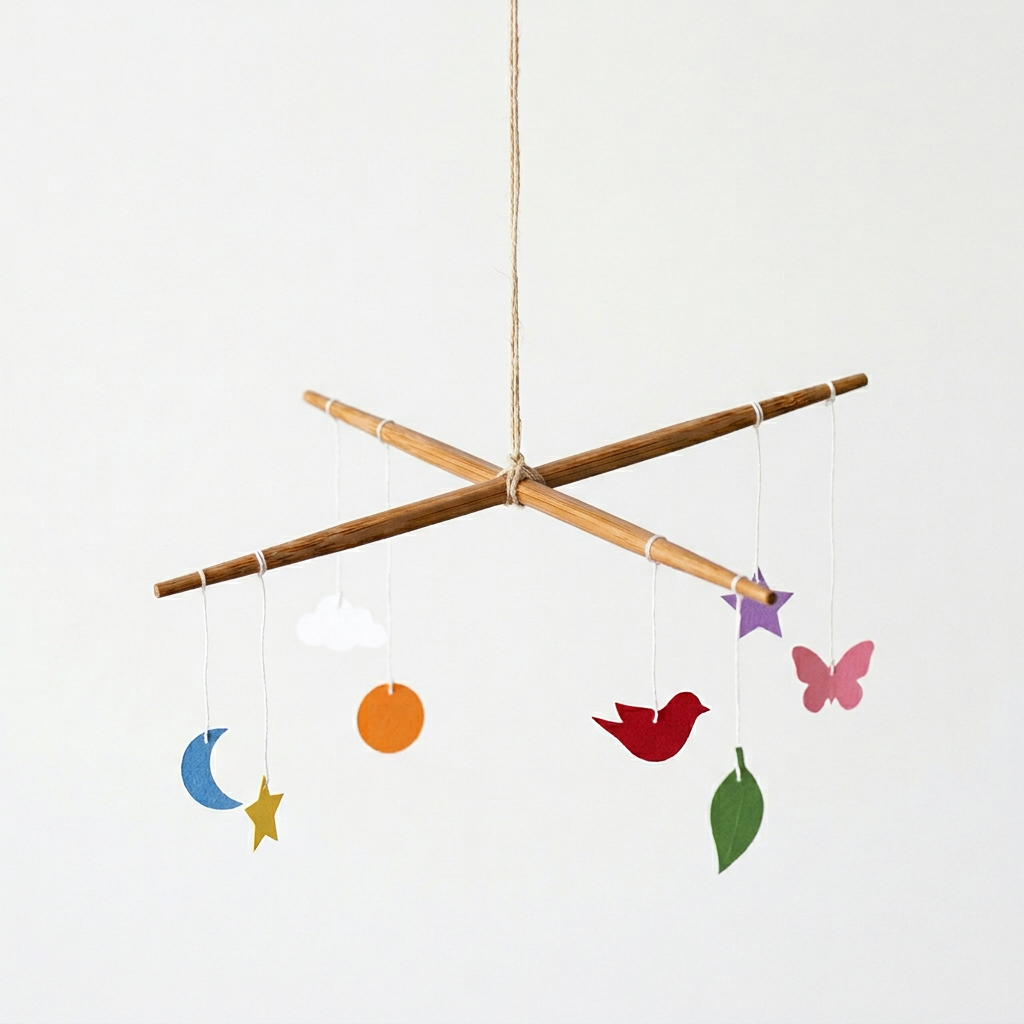 Suspend a mobile art installation