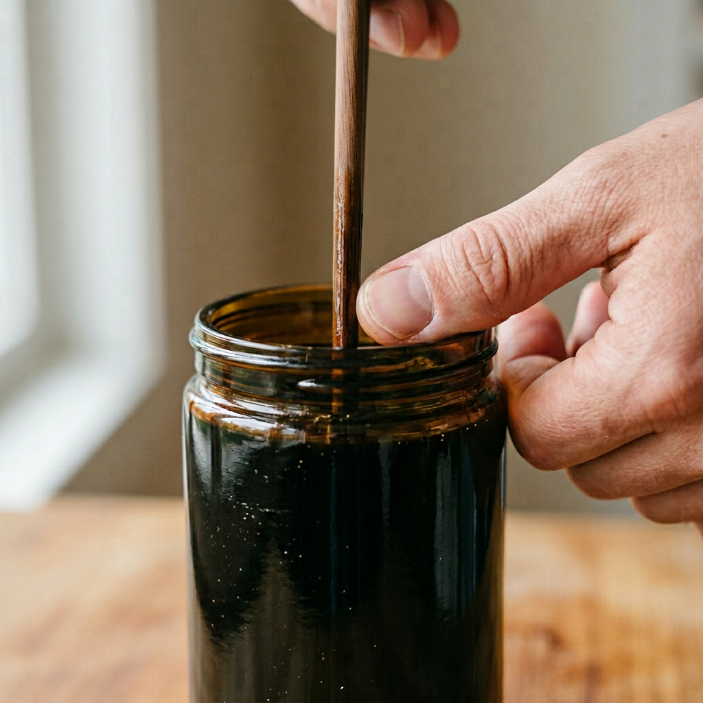Measure the depth of a mysterious jar