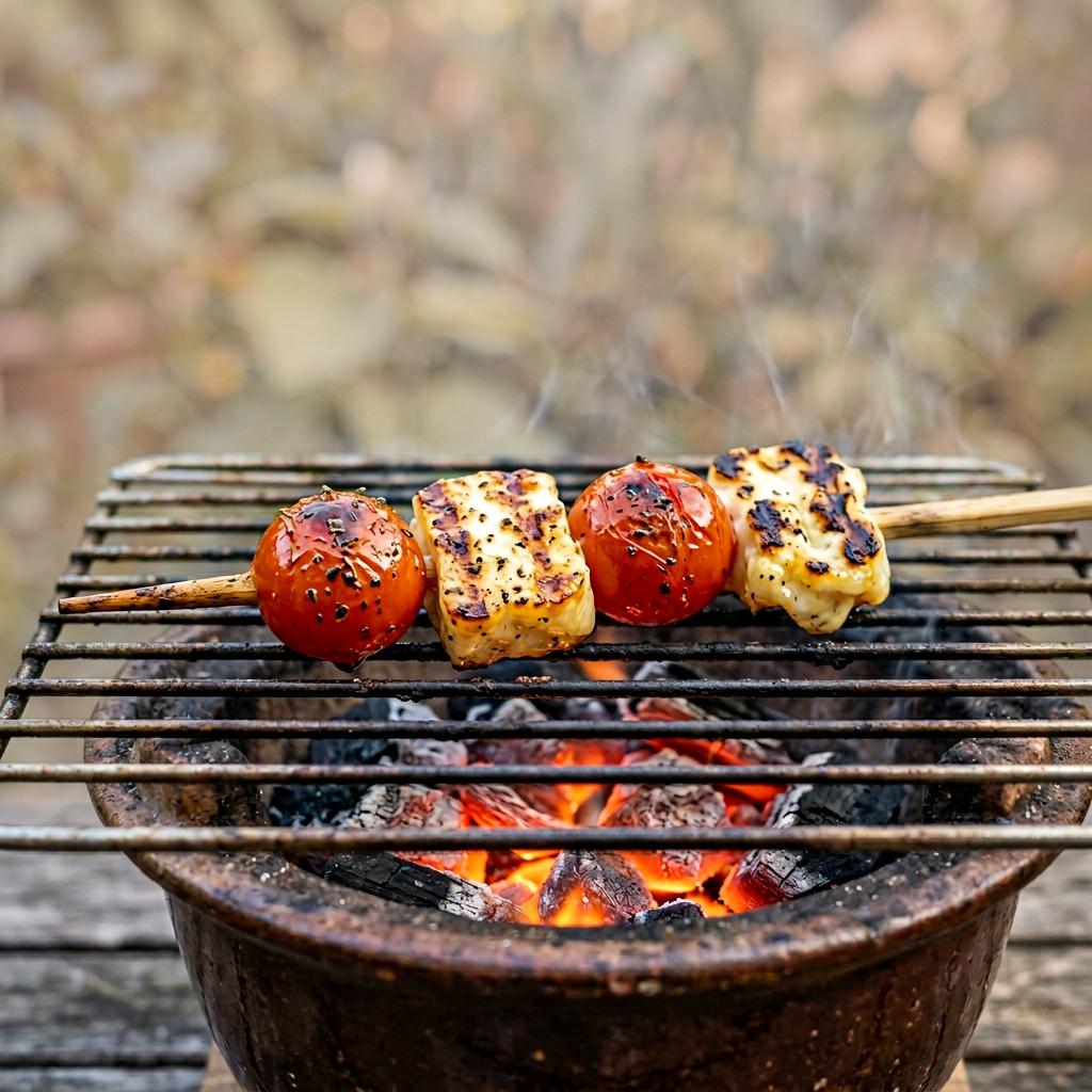 BBQ / campfire skewer